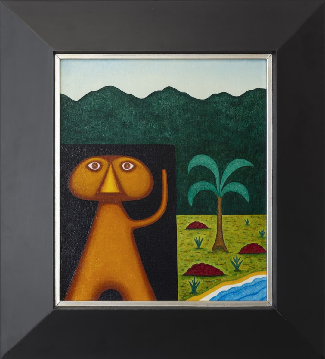 Tawera landscape with tree