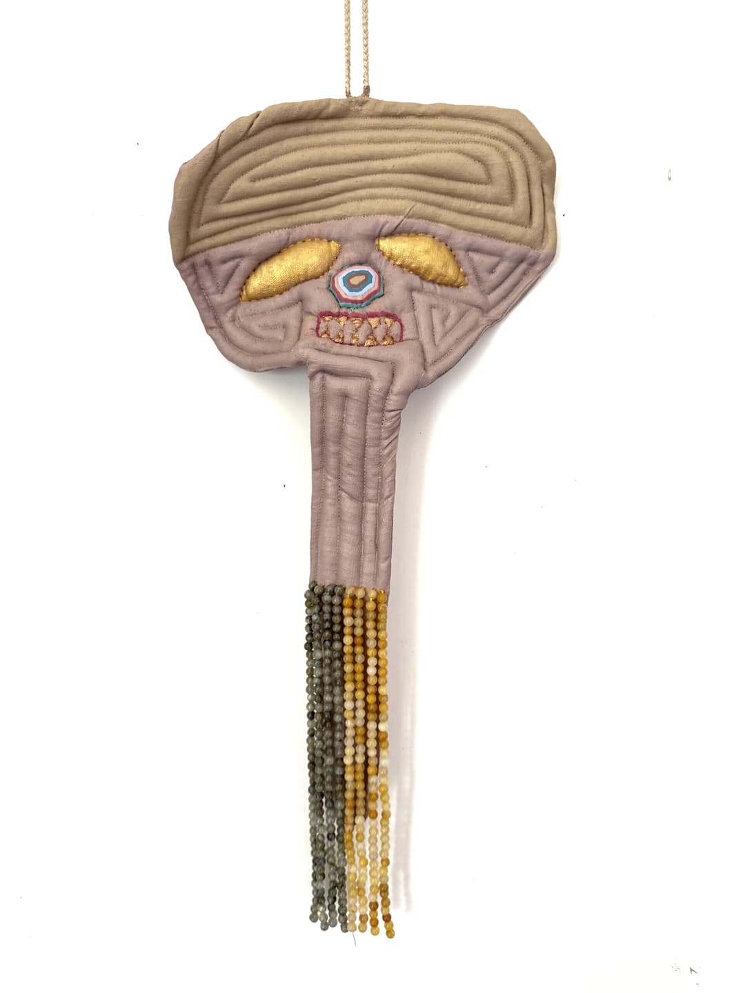 UPSIDE DOWN GOURD AS HEAD