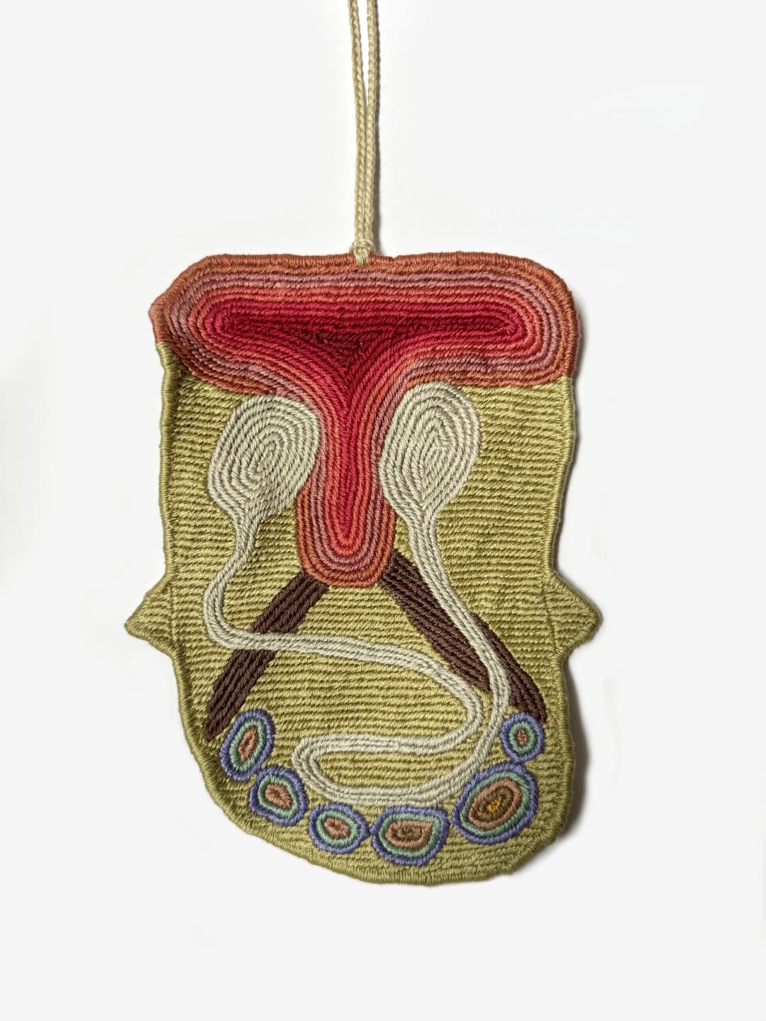 UPSIDE DOWN GOURDS AS EYES 5