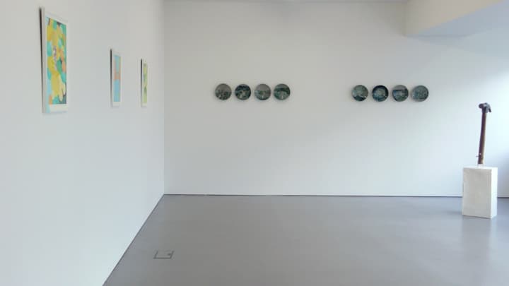 Saskia Leek, Isobel Thom, Ronnie van Hout, Michael Harrison – group show