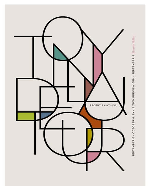 Tony de Lautour - Recent Paintings