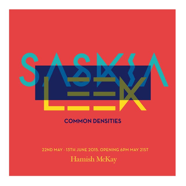 Saskia Leek - Common Densities