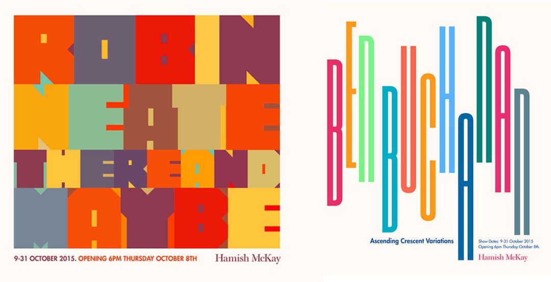 Robin Neate and Ben Buchanan