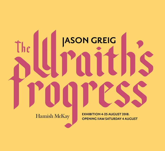 Jason Greig - The Wraiths Progress