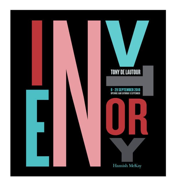 Tony de Lautour - Inventory
