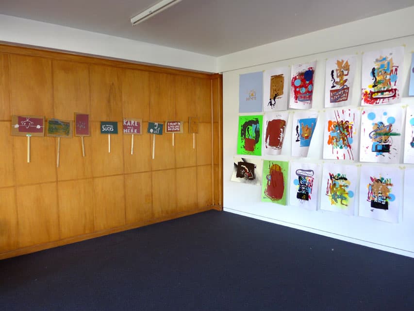 Installation view