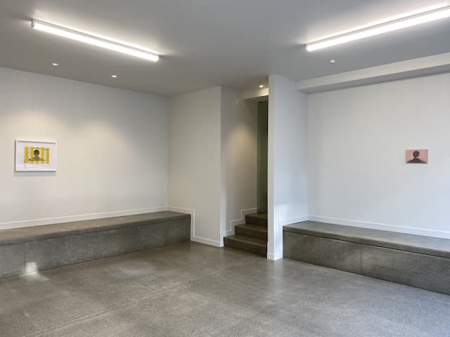 Portrait of the Artist in a Drip-Dry Suit 1962/64