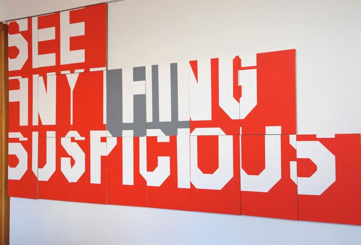 SEE ANYTHING SUSPICIOUS (multi-panelled version)