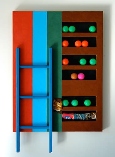 For a Taranaki Day (Ladder and Balls)