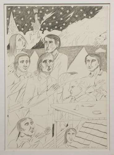 Figures In Landscape