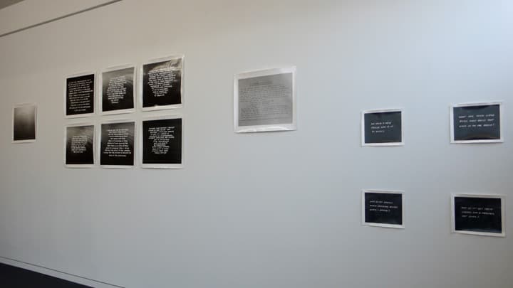 Installation view