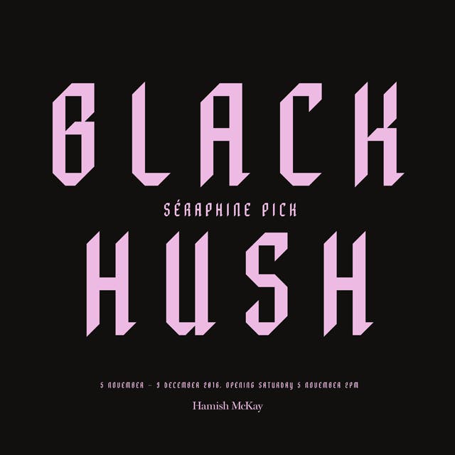 Black Hush - Séraphine Pick