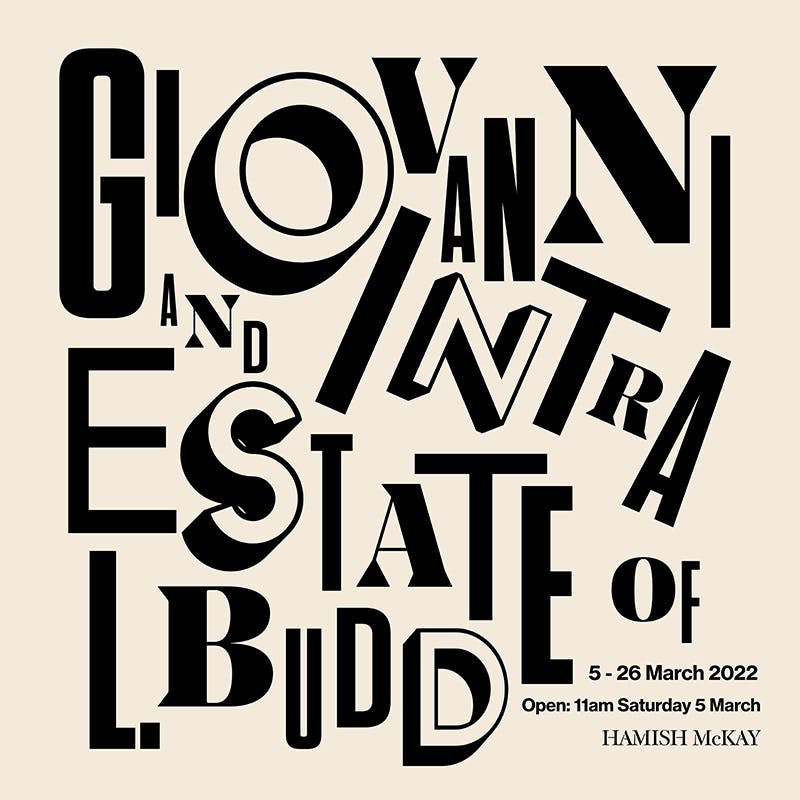 Giovanni Intra and Estate of L.Budd
