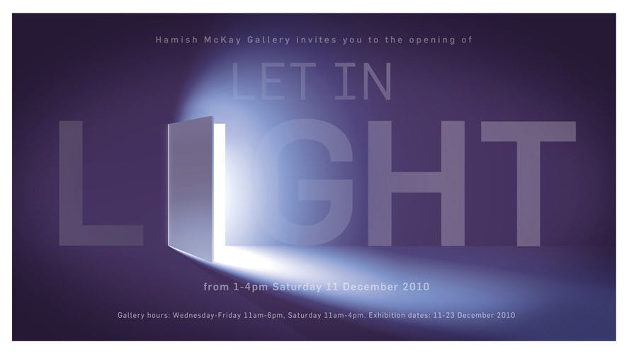 LET IN LIGHT - a group show