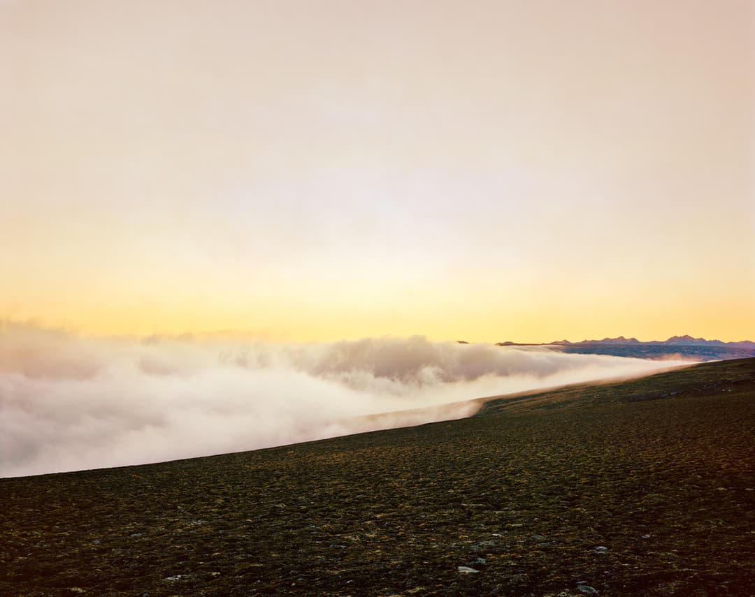 Approaching Snowstorm at Nightfall, Kopuwai (Old Man Range), Otago