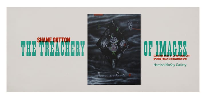 Shane Cotton - The Treachery of Images