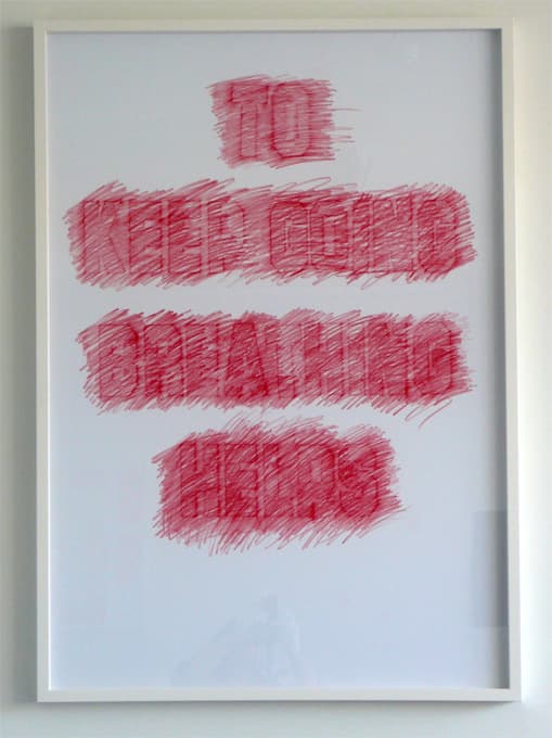 Life Drawing – TO KEEP GOING BREATHING HELPS