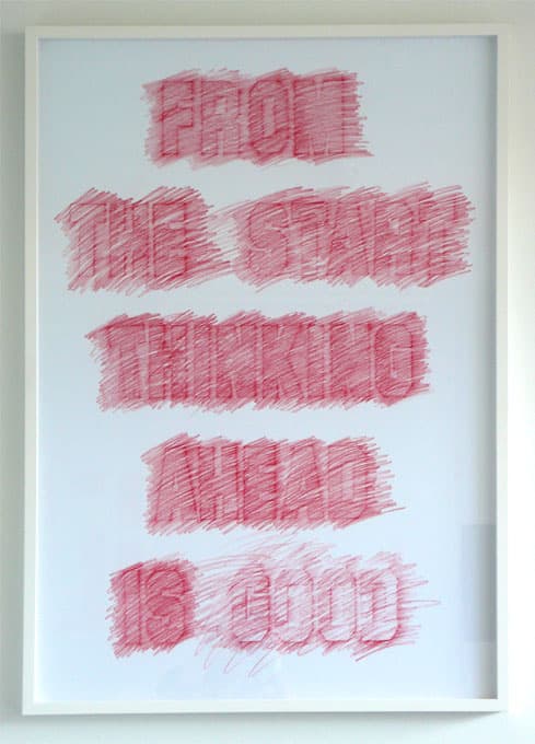 Life Drawing – FOM THE START THINKING AHEAD IS GOOD