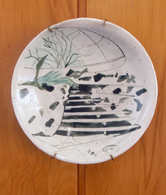 Paolo Soleri Memorial Plate Series: Dome House (1949) #2