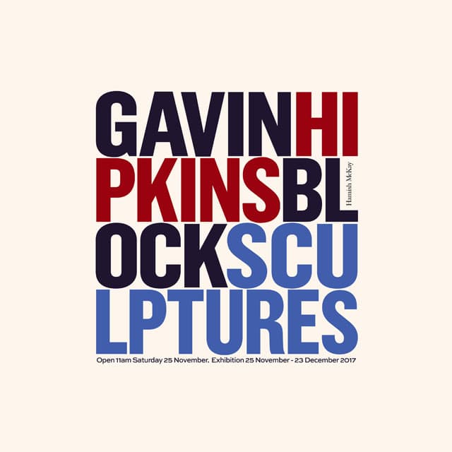 Gavin Hipkins - Block Sculptures