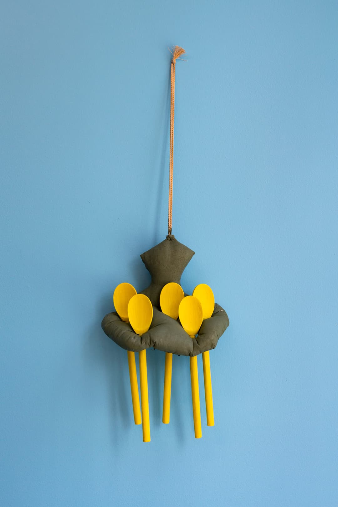Some Spoons in a Comfortable Hanging Device