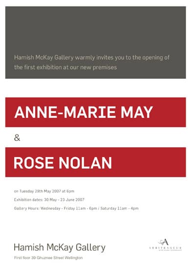 Anne-Marie May and Rose Nolan