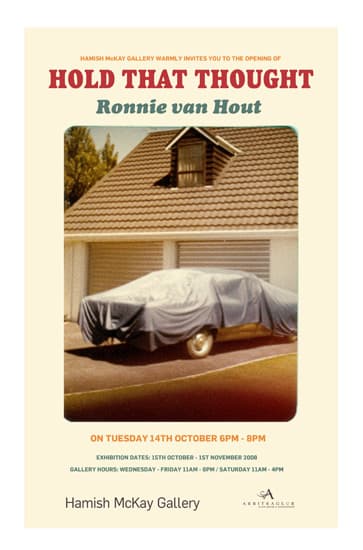 Ronnie van Hout - Hold That Thought