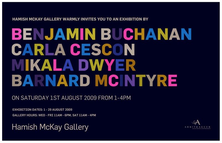 Benjamin Buchanan, Carla Cescon, Mikala Dwyer and Barnard McIntyre