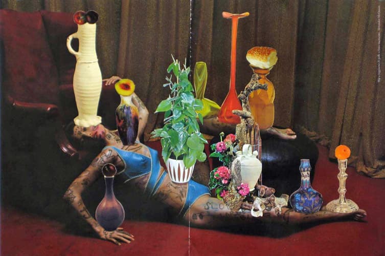 Everythings Archival Now Nothings Worth Keeping (blue with fruit)