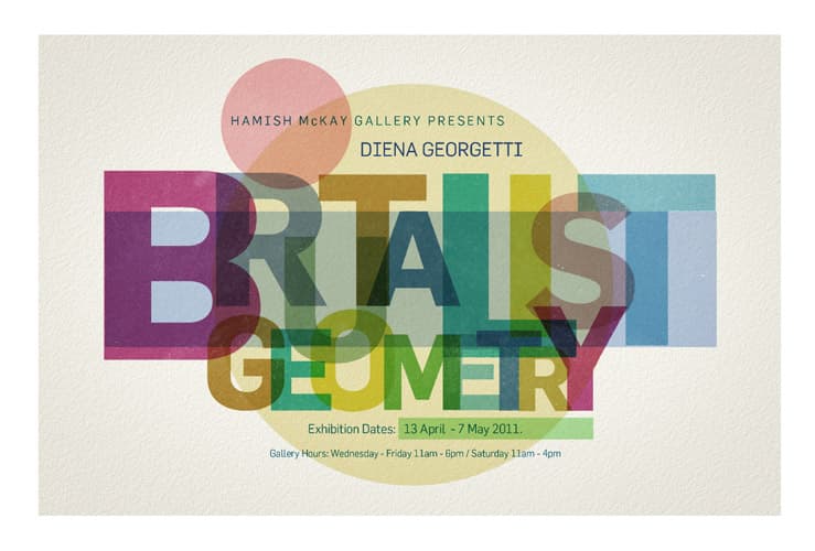 Diena Georgetti - BRUTALIST GEOMETRY Set 1 and 2